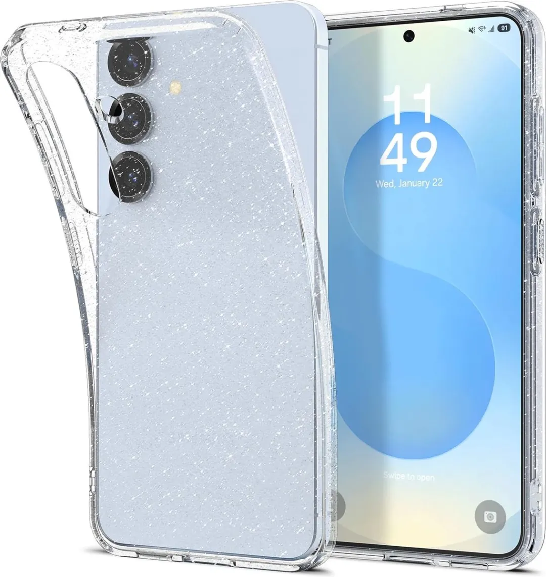 Spigen Galaxy S25 Plus Liquid Crystal Back Cover