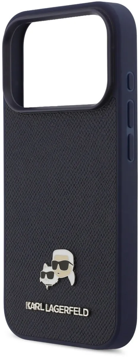 Karl Lagerfeld Hoesje iPhone 17 Pro Max MagSafe Navy