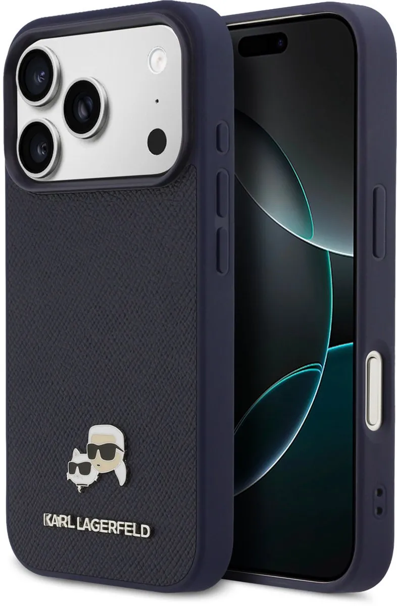 Karl Lagerfeld Hoesje iPhone 17 Pro Max MagSafe Navy