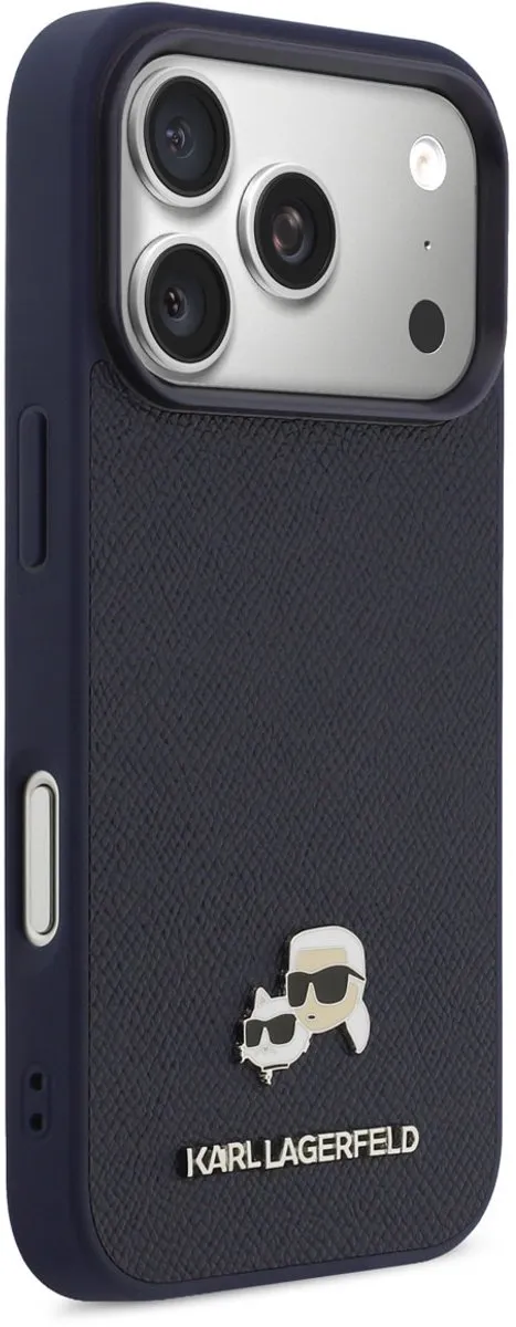 Karl Lagerfeld Hoesje iPhone 17 Pro Max MagSafe Navy