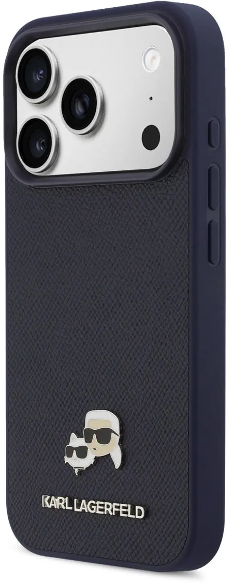 Karl Lagerfeld Hoesje iPhone 17 Pro Max MagSafe Navy