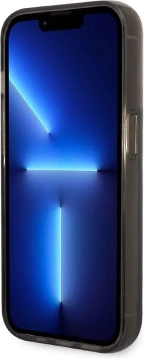 Karl Lagerfeld KLHCP14XLNKHCK iPhone 14 Pro Max Hoesje - Glitter - Zwart