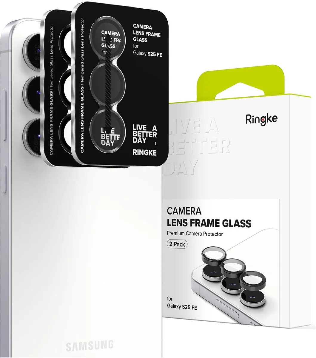 Ringke Frame Glass Camera Beschermer