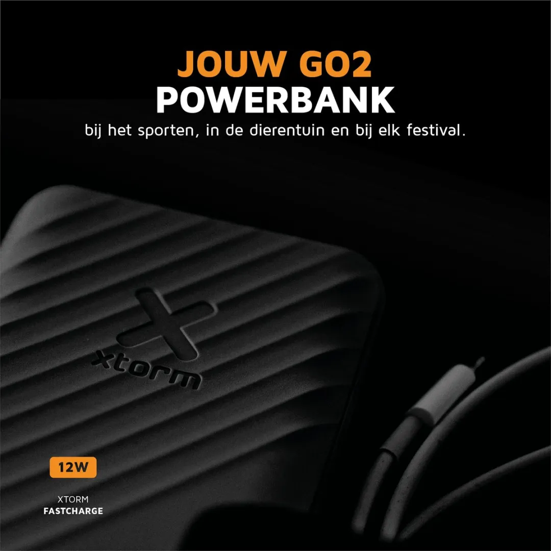 Xtorm Go2 Powerbank XG2051 - 5.000mAh - 2x USB - Wit