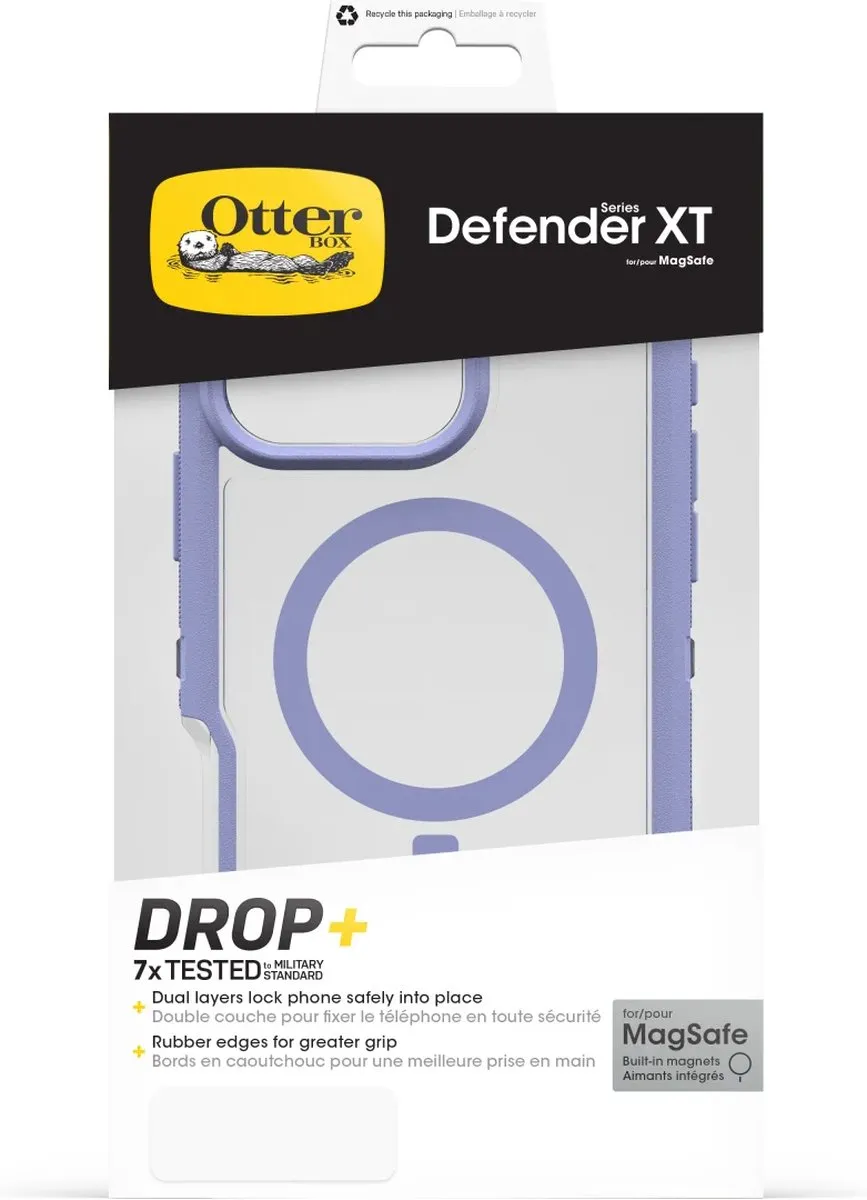OtterBox Defender Hoesje iPhone 16 Pro Max - Paars