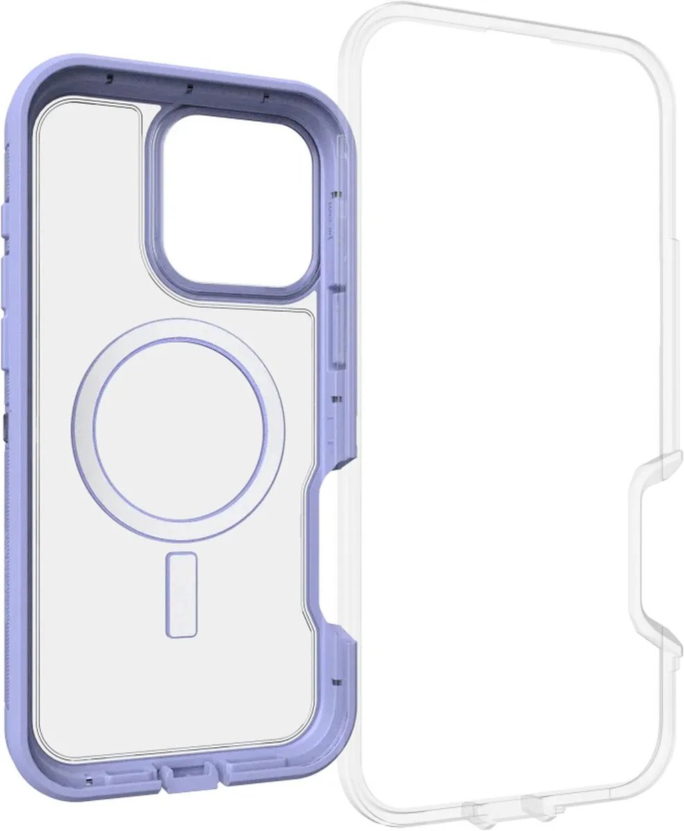 OtterBox Defender Hoesje iPhone 16 Pro Max - Paars