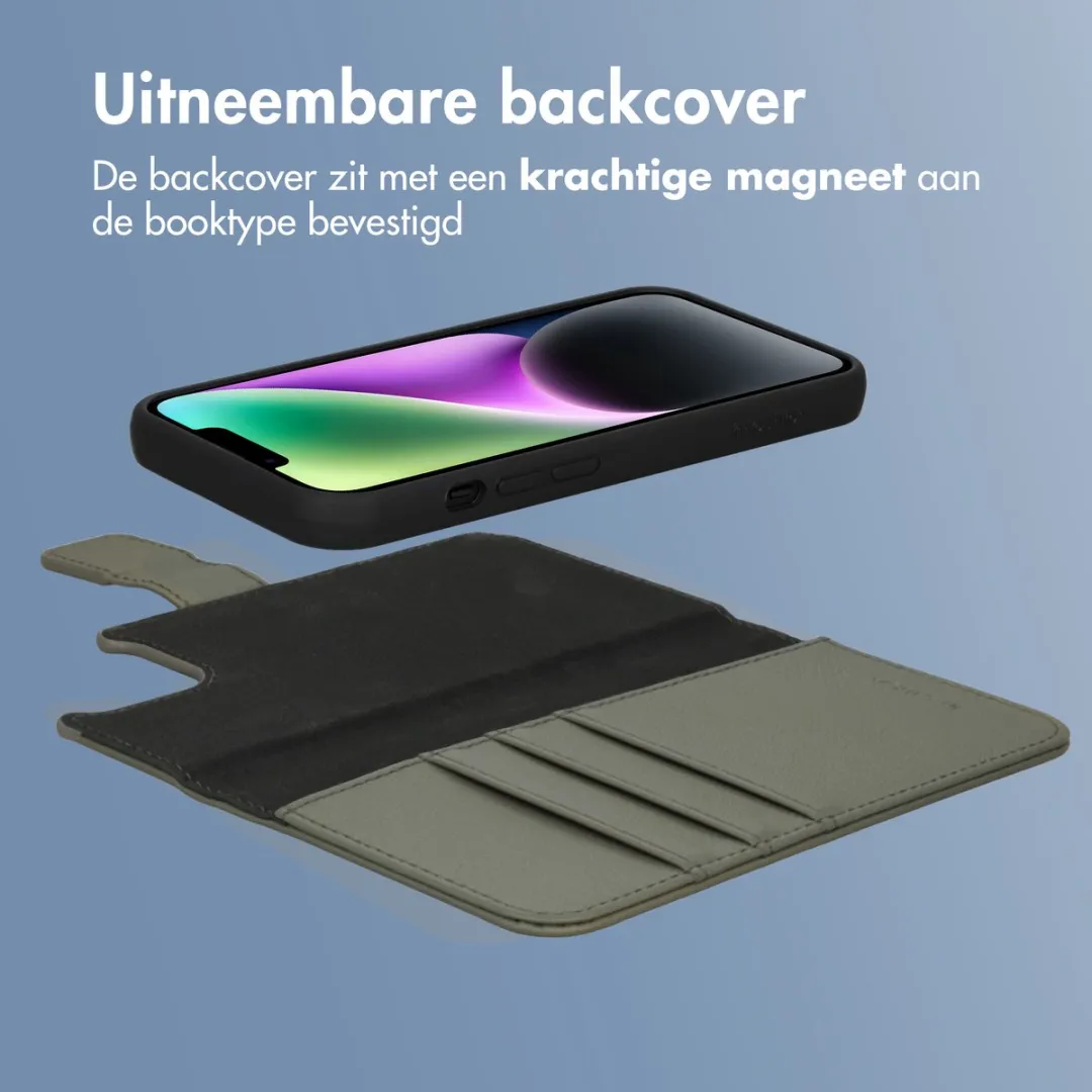 Imoshion iPhone 14 Hoesje 2-in-1 Bookcase - Groen