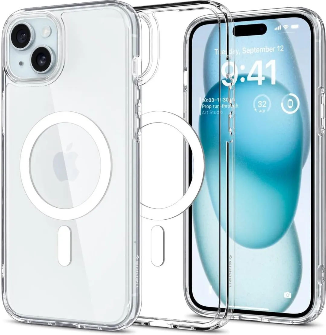 Spigen iPhone 15 Ultra Hybrid Mag Hoesje