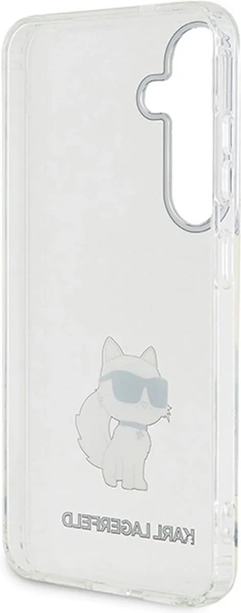Karl Lagerfeld IML Choupette Hoesje Samsung Galaxy S24+ - Transparant