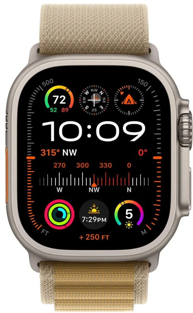 Apple Watch Series Ultra 2 Alpine Loop 49mm - S - Tan