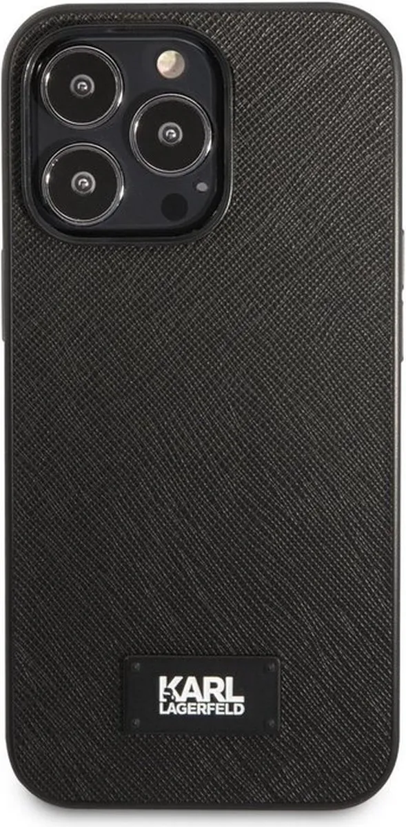 Karl Lagerfeld Saffiano Plaque iPhone 13 Pro Hoes