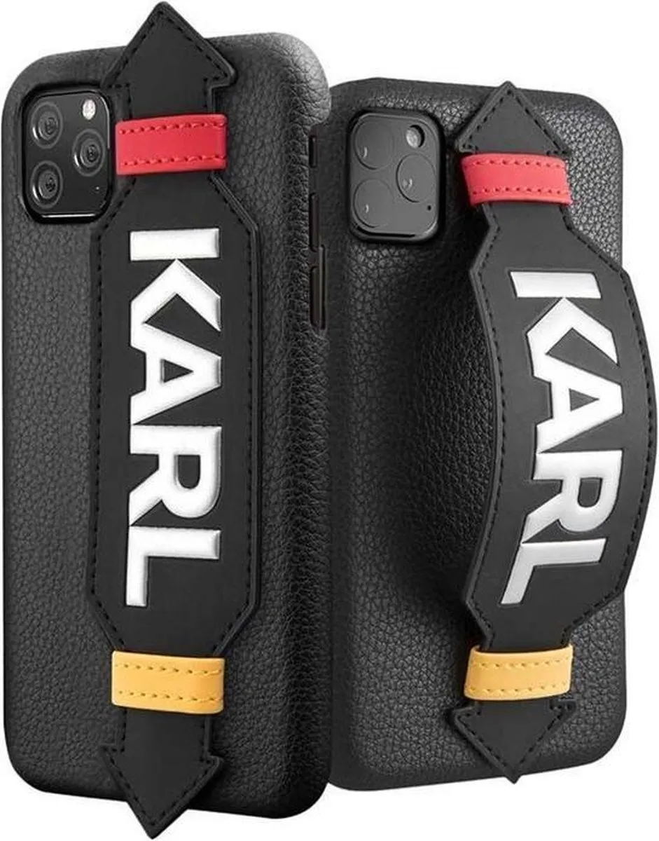 Karl Lagerfeld KLHCP11MSLAK Strap Hard Case