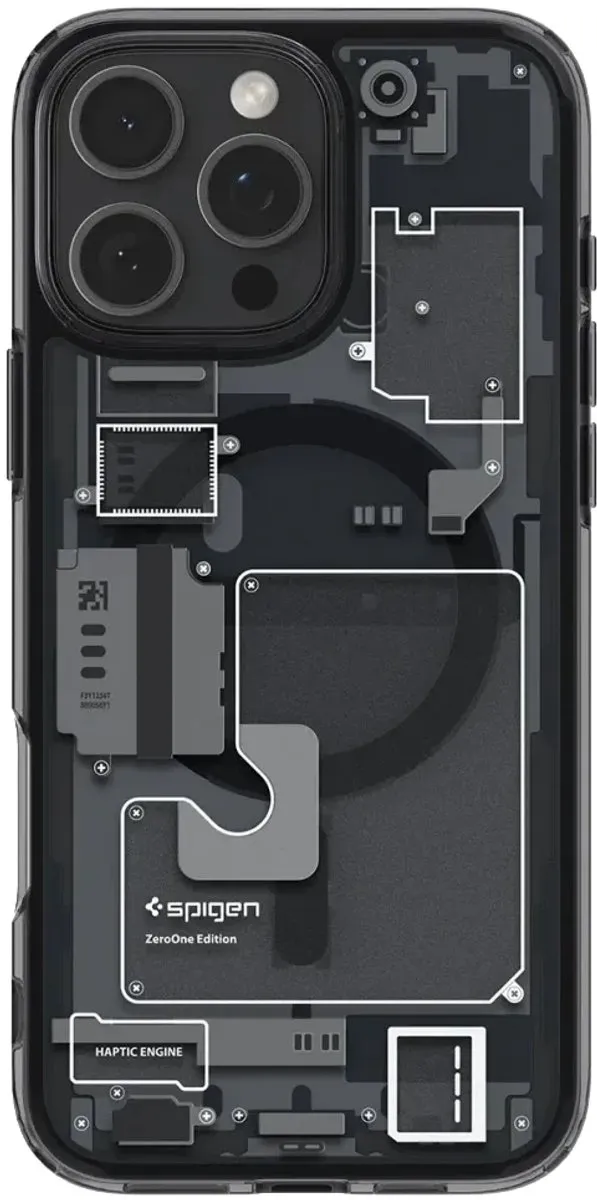 Spigen Ultra Hybrid ACS06801 Hoesje - iPhone 16 Pro Max - Zwart