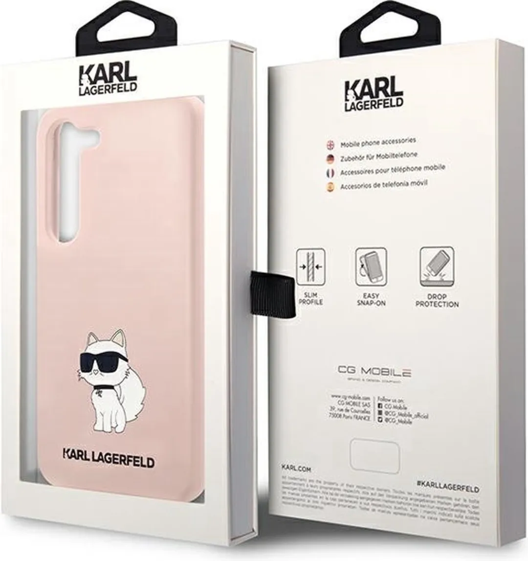 Karl Lagerfeld KLHCS23SSNCHBCP Hardcase Koffer - Roze