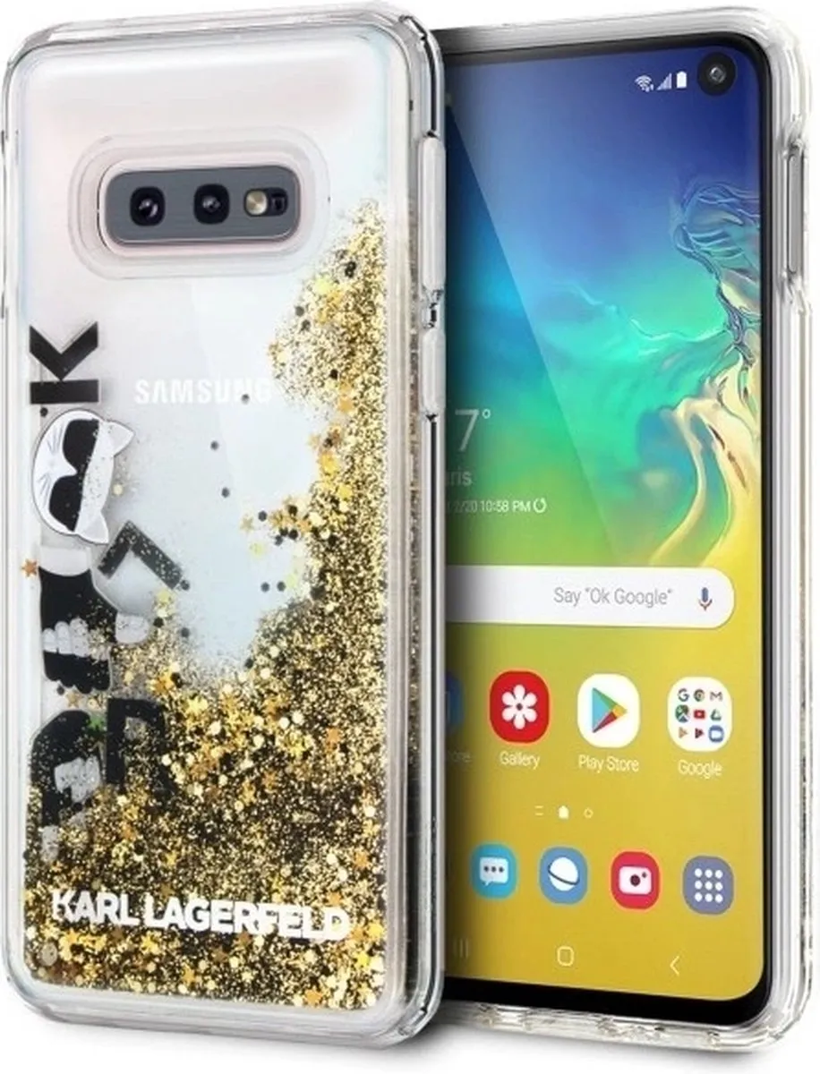 Karl Lagerfeld Galaxy S10e Hoesje - Zwart - S202-12