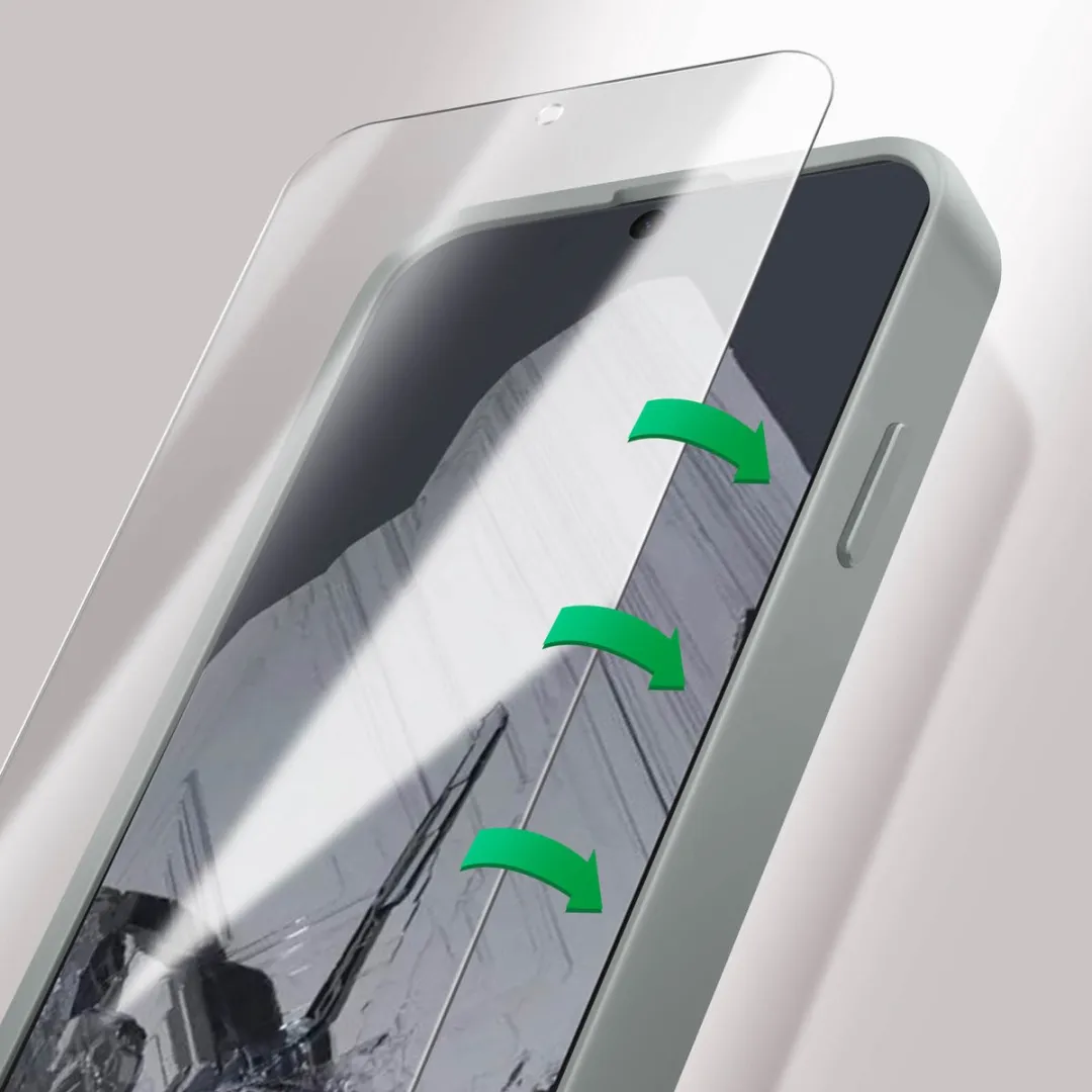 4Smarts Tempered Glas Folie Google Pixel 8 Pro - 9H - Transparant - afbeelding 3 van 5
