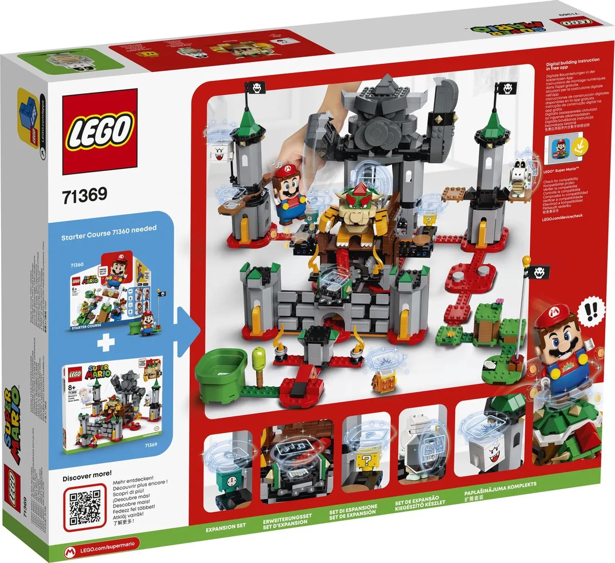 LEGO Super Mario Uitbreidingsset Eindbaasgevecht 71369 - 1010 Stukken - Multicolor - afbeelding 2 van 6