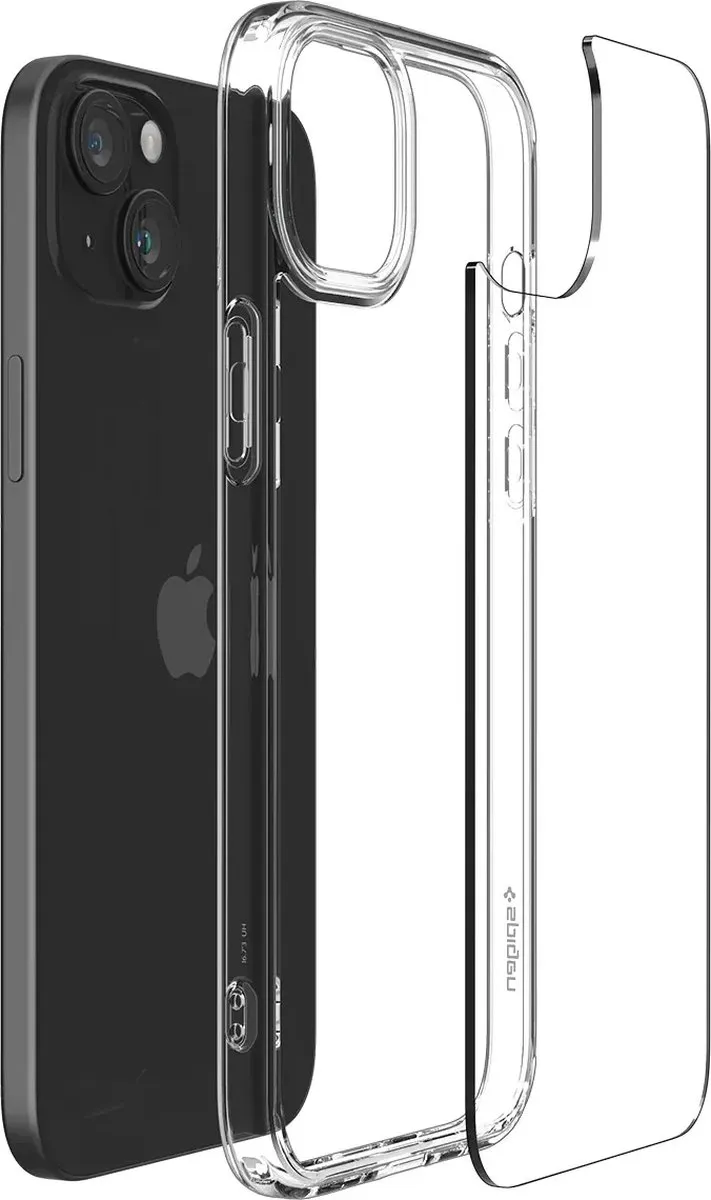 Spigen Apple iPhone 15 Ultra Hybrid Hoesje - Transparant