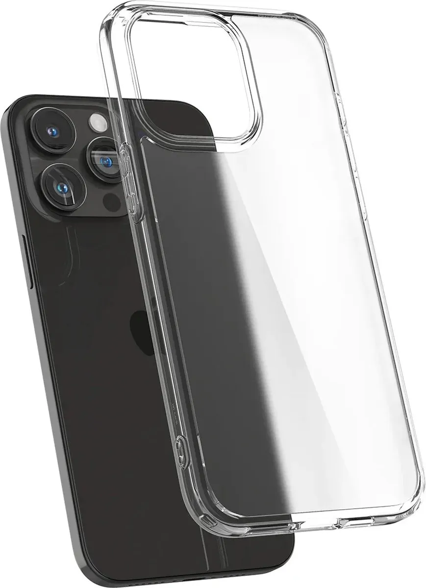 Spigen Ultra Hybrid Back Cover iPhone 15 Pro - Grijs
