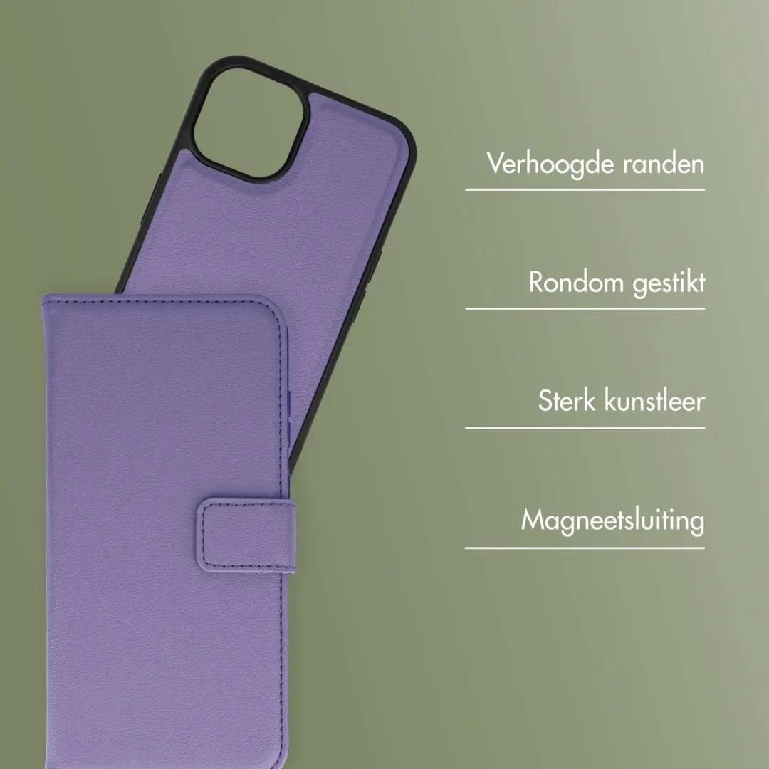 Imoshion Hoesje iPhone 12/12 Pro - 2-in-1 Bookcase Paars
