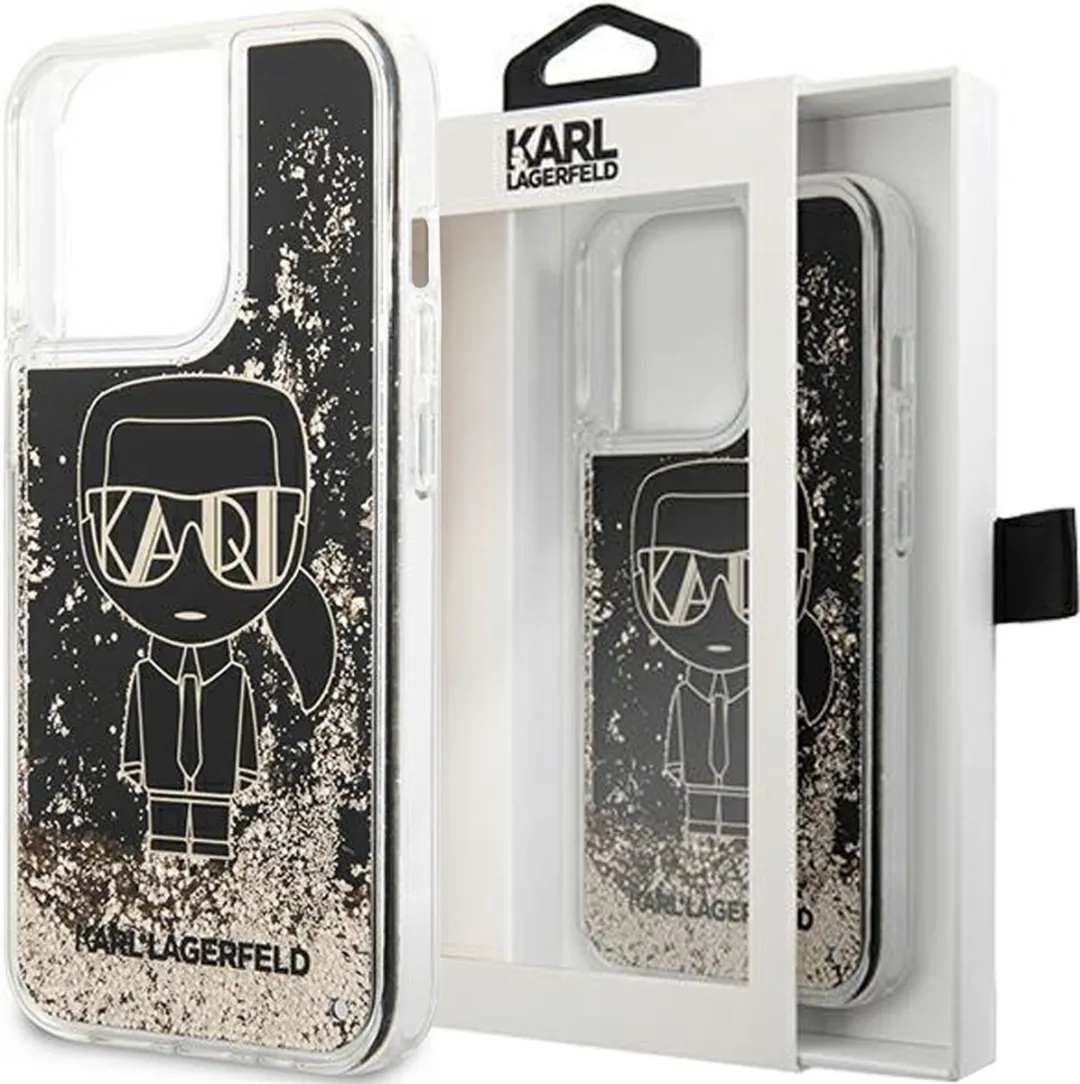 Karl Lagerfeld KLHCP13LLGGKBK Hoesje iPhone 13 Pro