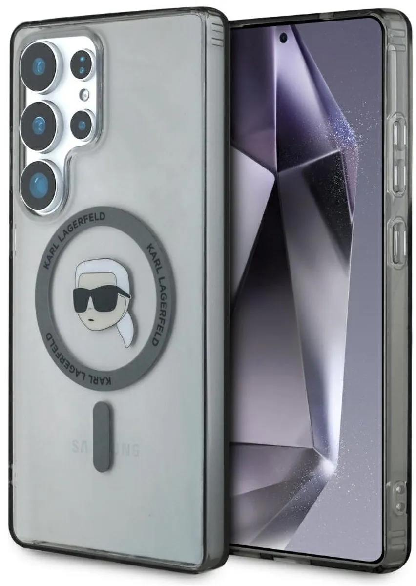 Karl Lagerfeld Magnetische Hoes Karl Hoofd voor Samsung Galaxy S25 Ultra
