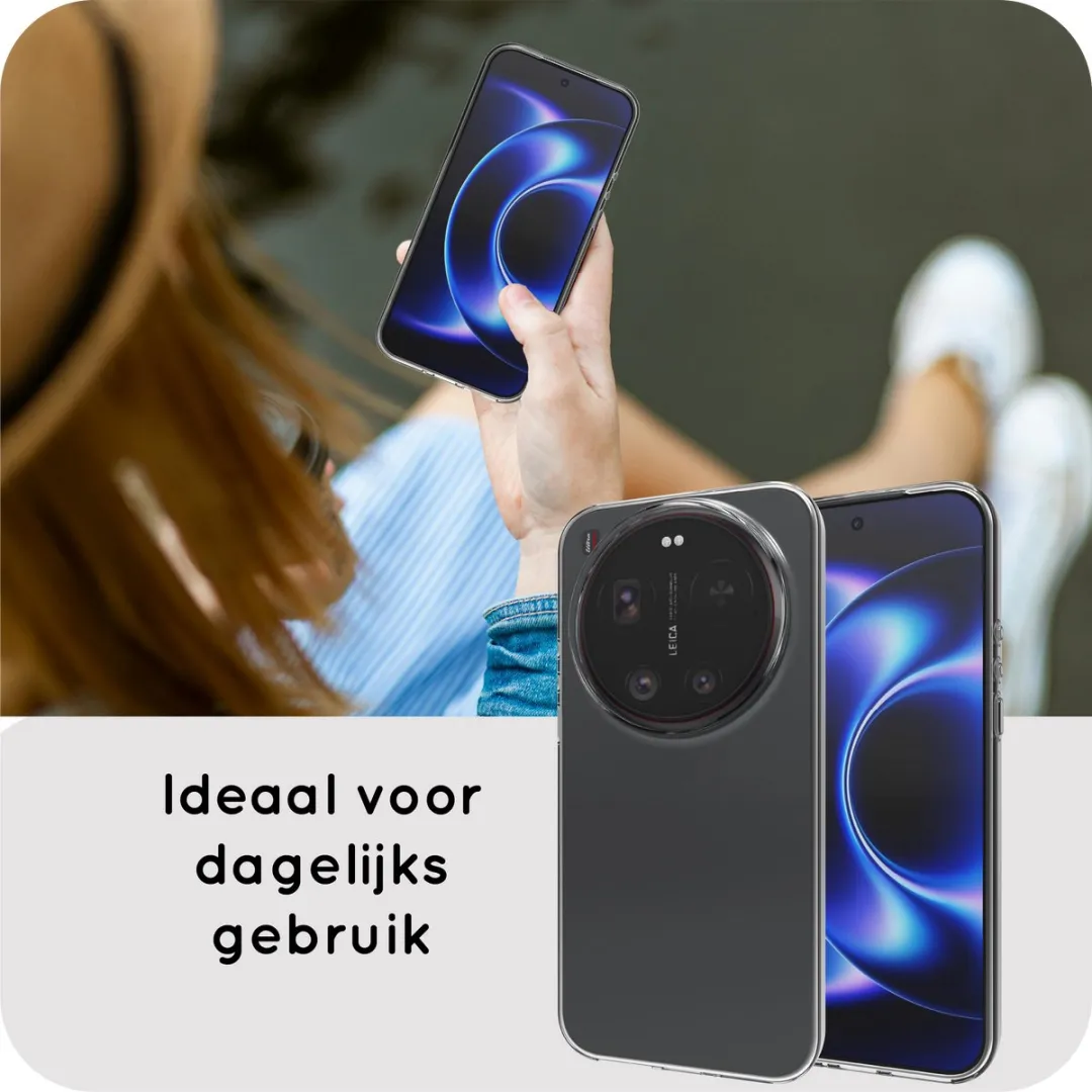 Just in Case Xiaomi 17 Ultra Hoesje MXM2896KL0 - Siliconen - Transparant