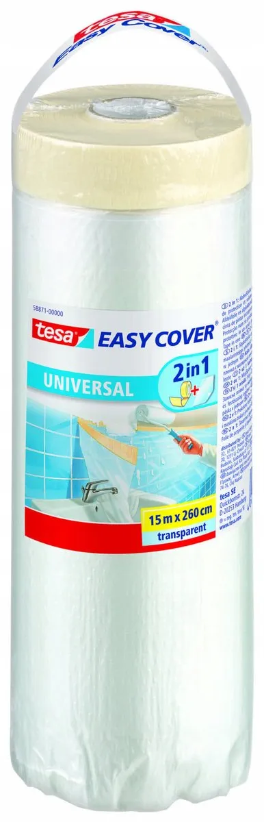 Tesa Easy Cover Schilderfolie 15m x 2,6m