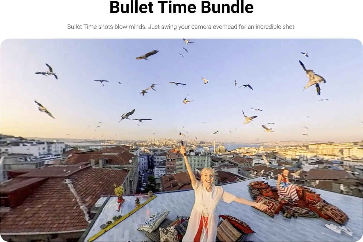 Insta360 Bullet Time Bundle CINGBTH/B_1 - Zwart