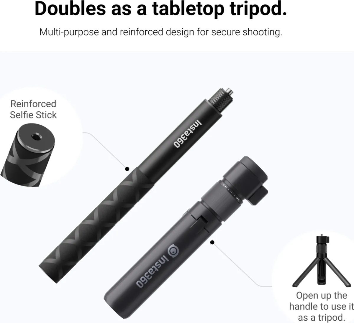 Insta360 Bullet Time Bundle CINGBTH/B_1 - Zwart