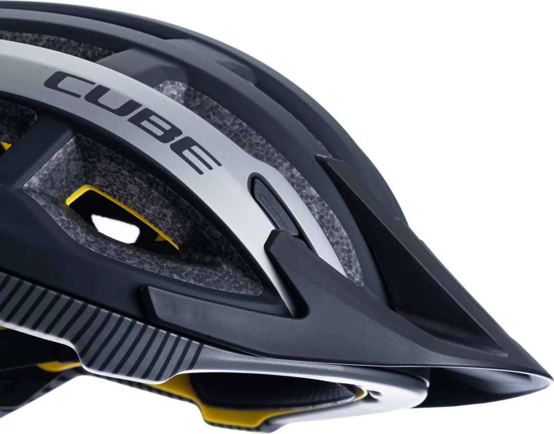 Cube Offpath Mountainbikehelm - 19 Ventilatiegaten - XL - Zwart/Grijs