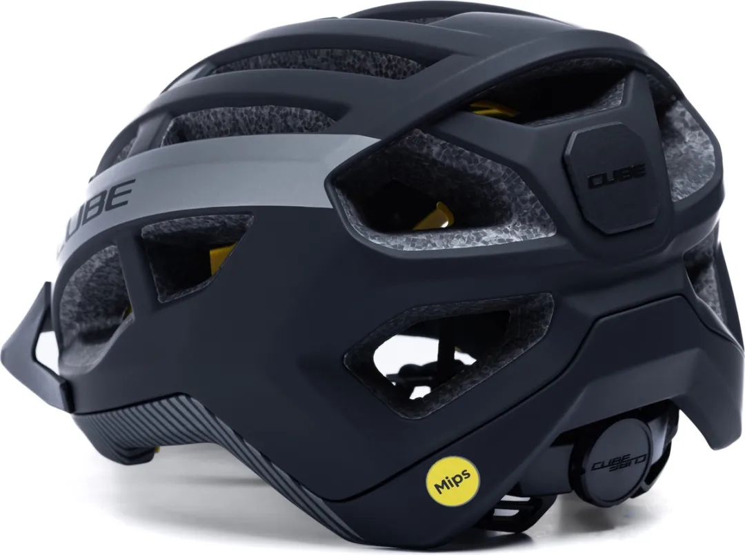 Cube Offpath Mountainbikehelm - 19 Ventilatiegaten - XL - Zwart/Grijs