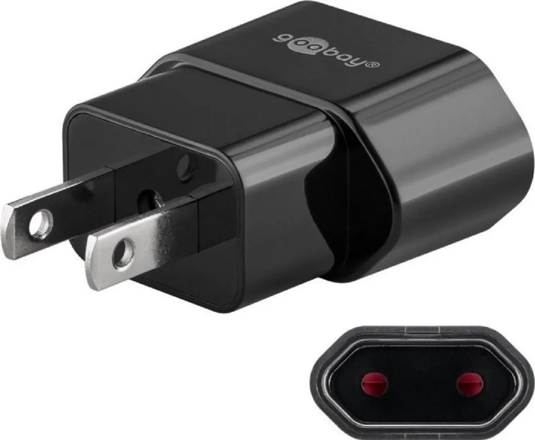 Goobay 45344 Reisadapter Europa VS Japan
