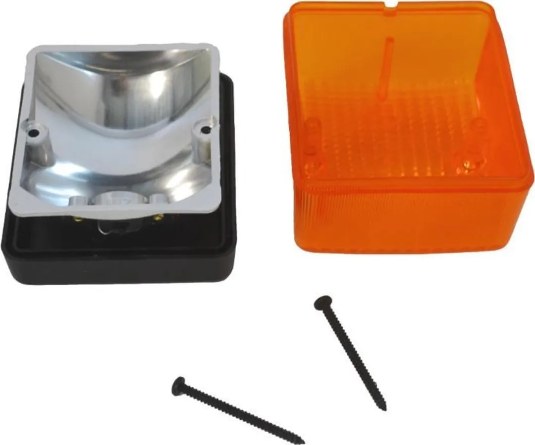 Hella Knipperlicht 90x80x60mm - Zwart/Geel