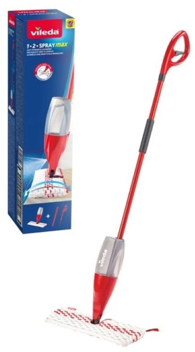 Vileda 1.2 Spray MAX Spraymop - Rood/Wit