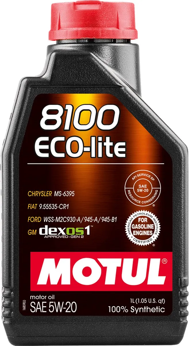 Motul 8100 ECO-lite 5W20 Motorolie 1L