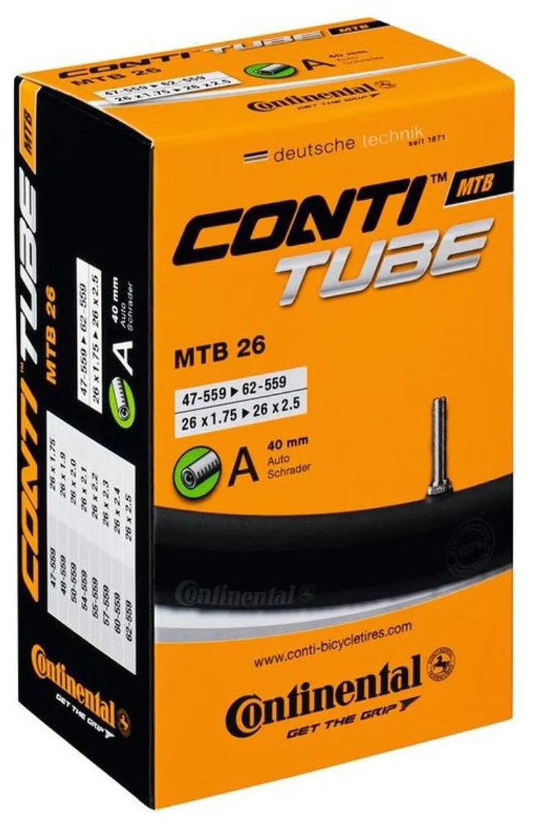Continental MTB Binnenband 26x2.30/2.70 - 1 Stuks - Zwart