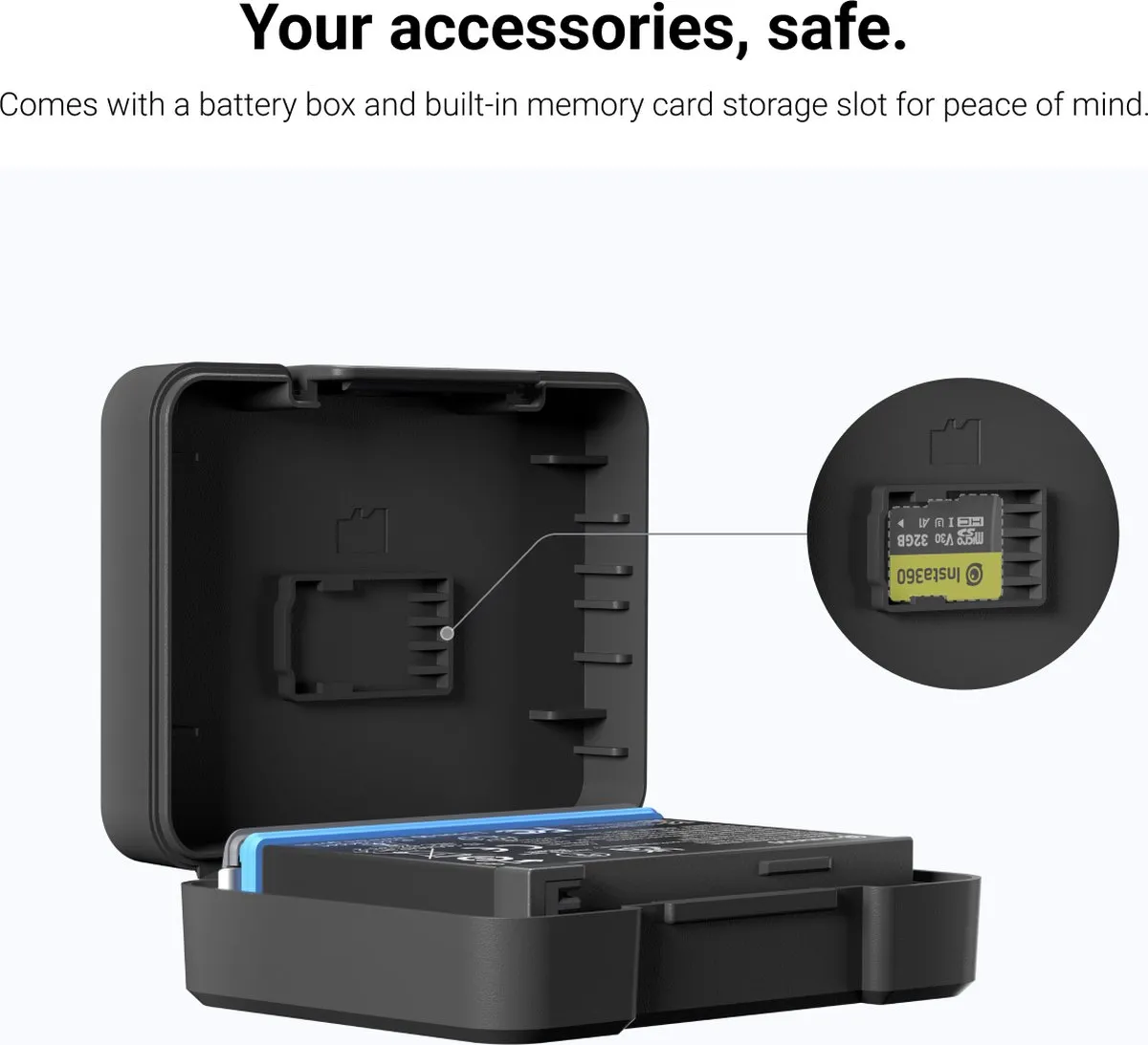 Insta360 X3 Power Bundel - 3x 1800mAh Accu - afbeelding 6 van 6