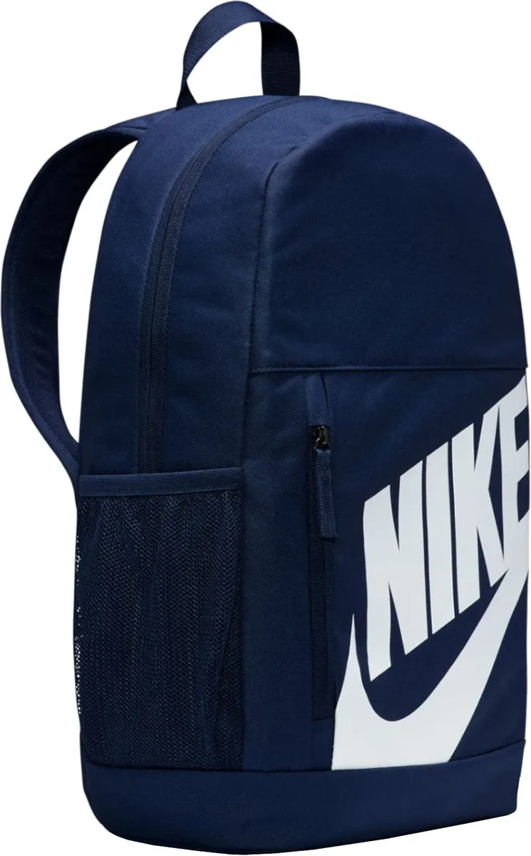 Nike Elemental Rugzak 20L - BA5876-410 - Donkerblauw/Oranje