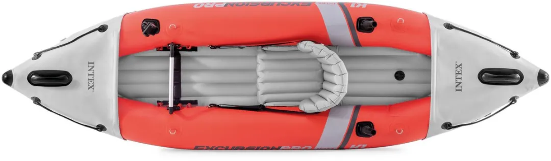 Intex Excursion Pro K1 Kajak - Rood - 305x91x46cm