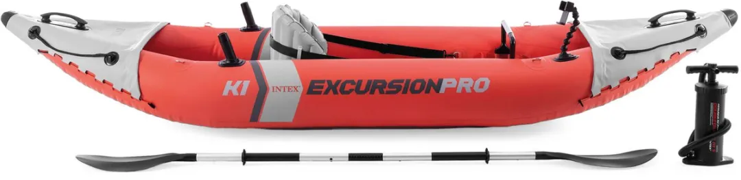 Intex Excursion Pro K1 Kajak - Rood - 305x91x46cm
