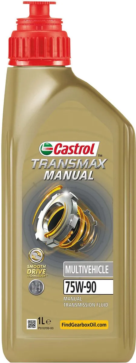 Castrol Transmax Manual MV 75W90 Versnellingsbakolie 1L