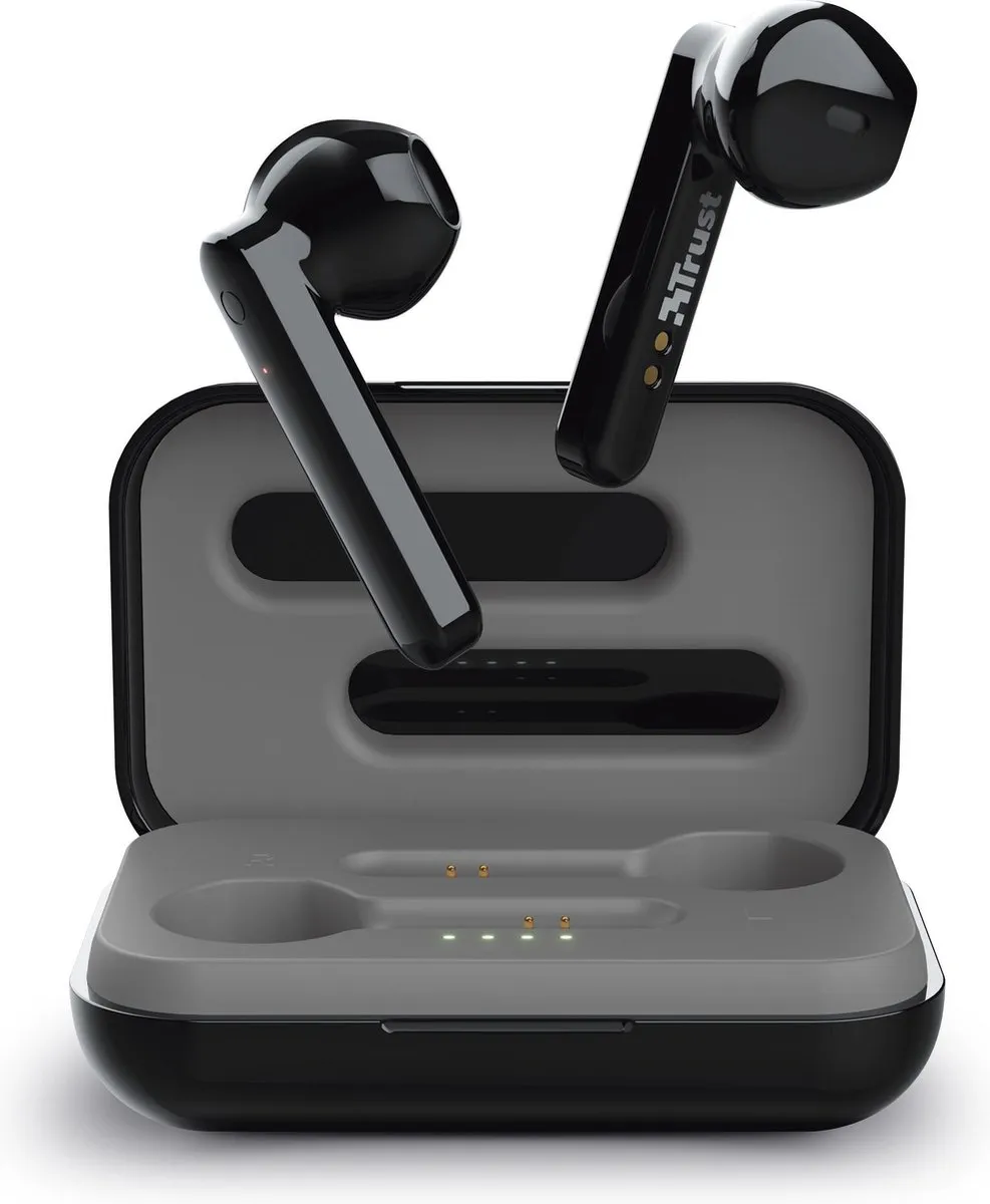 Trust Primo Touch 23712 Draadloze Oordopjes - Zwart - afbeelding 2 van 6
