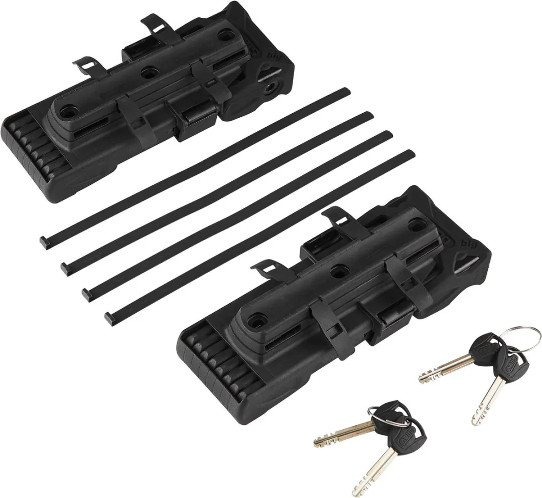 ABUS Vouwslot 6000K/120 Twinset SH - Zwart