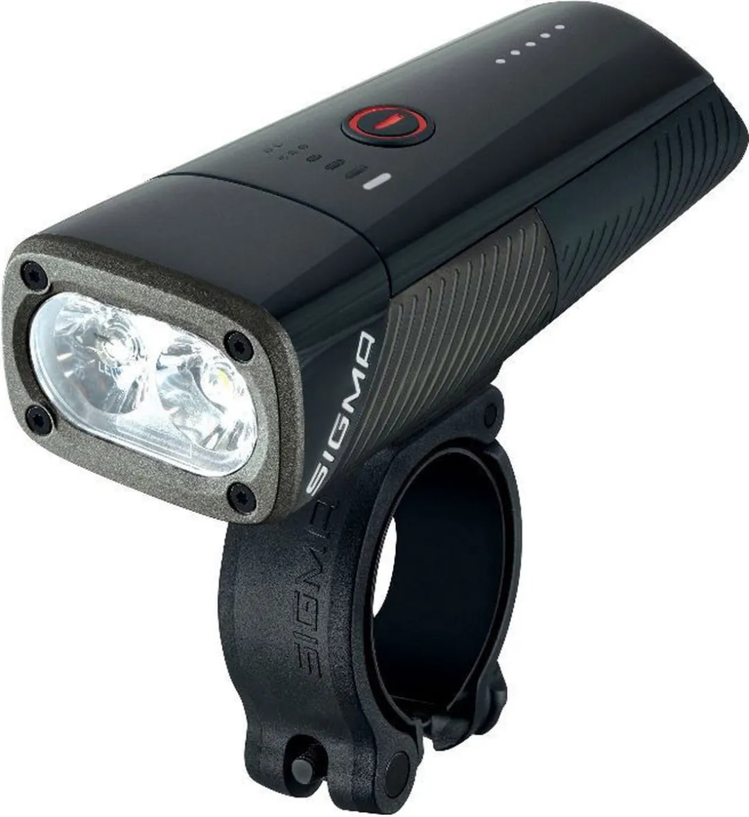 Sigma Koplamp Buster 1600 FL LED - Black
