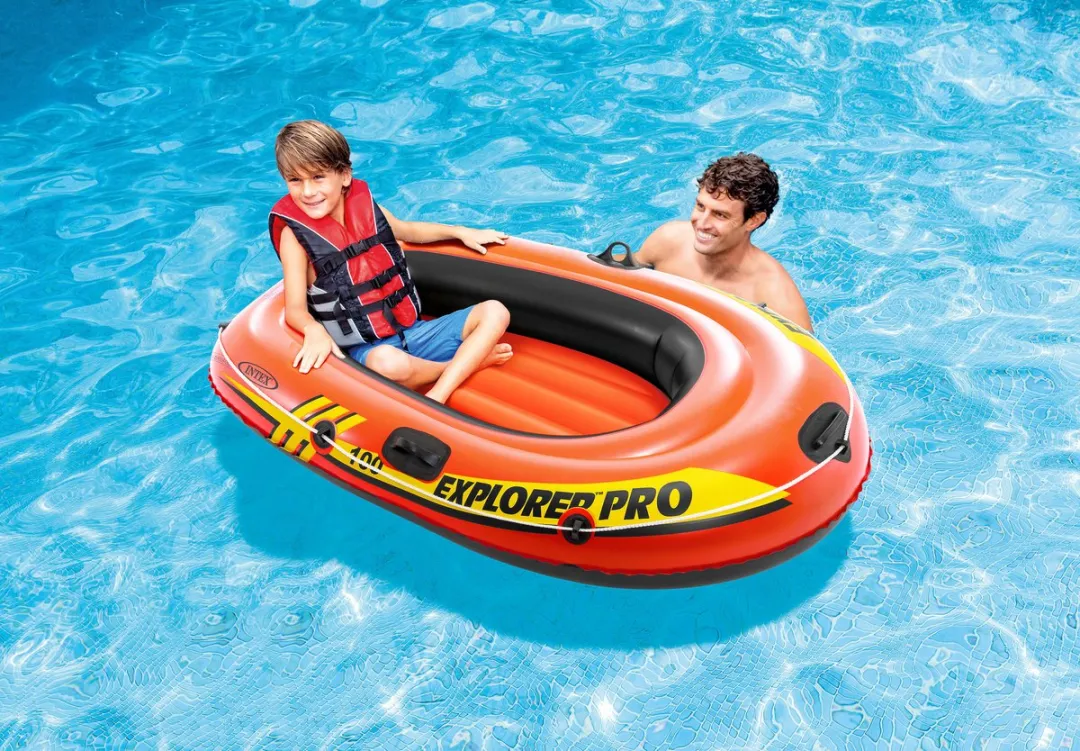Intex Explorer Pro 100 Opblaasboot - 160x94x29cm - 1 Persoon