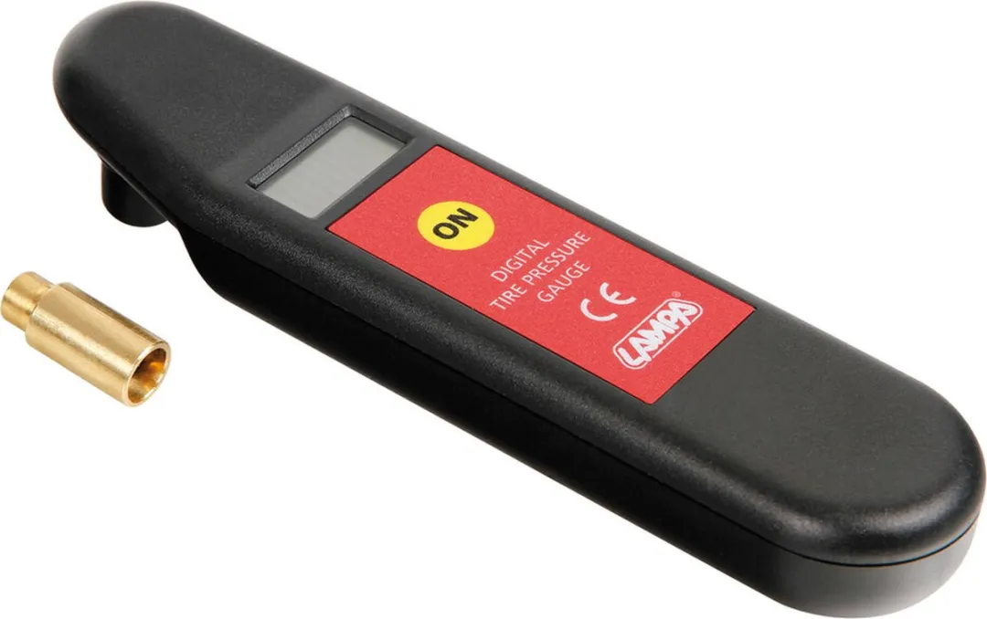 Lampa Digitale Bandenpompdrukmeter 10-15 Bar - Zwart - afbeelding 4 van 6