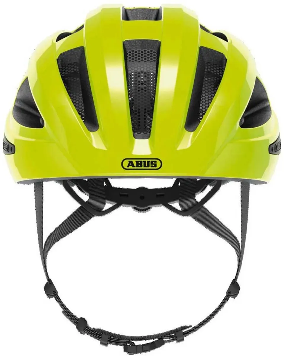 ABUS Macator Fietshelm - Geel - Maat L 58-62cm
