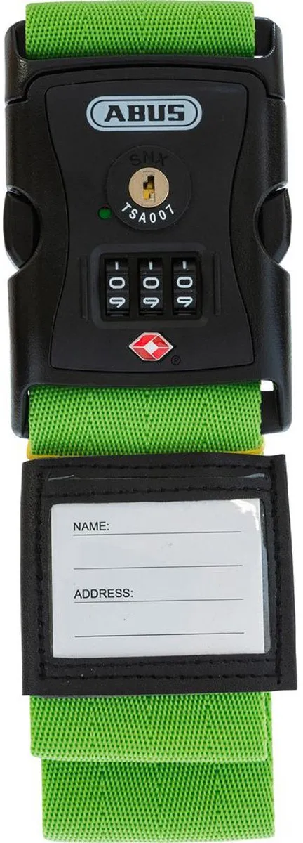 ABUS Kofferband met TSA-slot 192cm