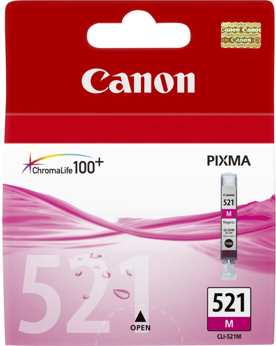 Canon CLI-521M Inktcartridge - Magenta